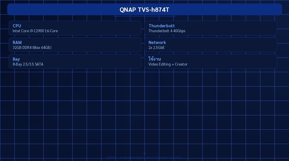QNAP TVS-h874T | CYN