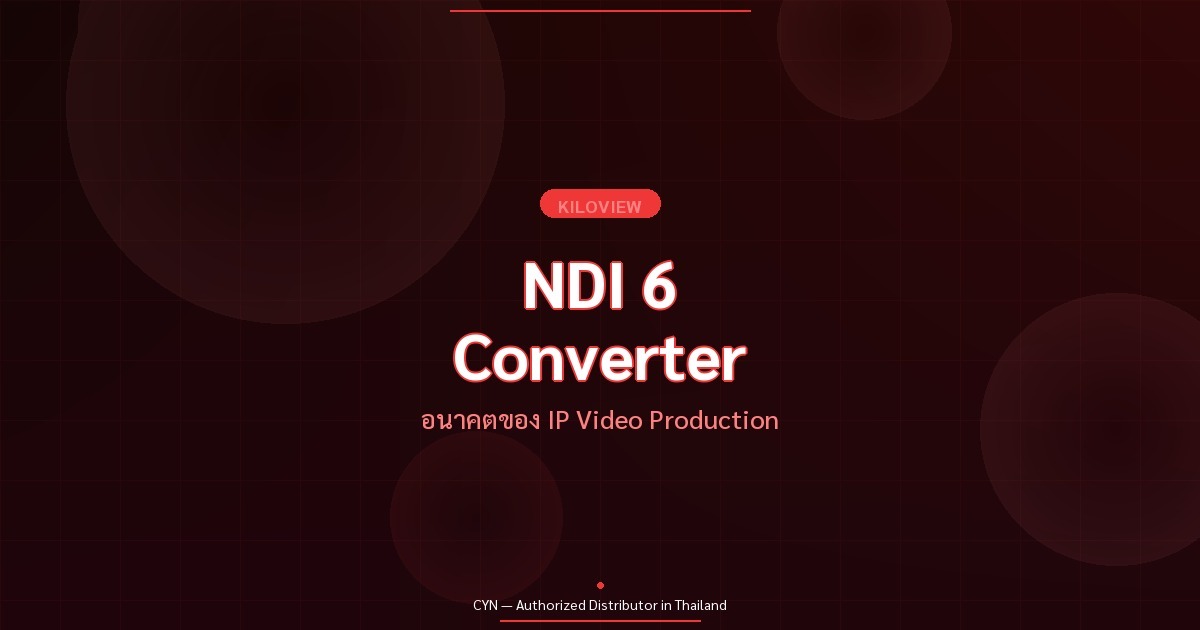 Kiloview NDI 6 Converter