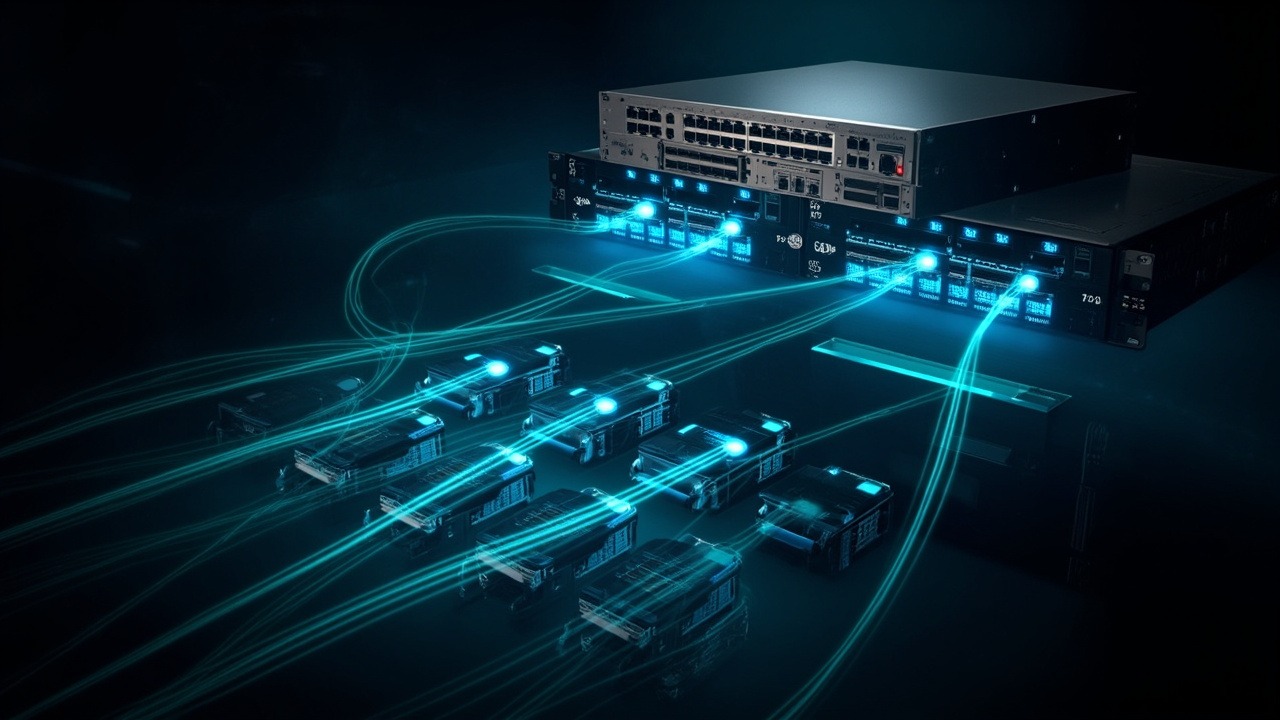 แผนผังสถาปัตยกรรมระบบเครือข่ายแบบลำดับชั้น