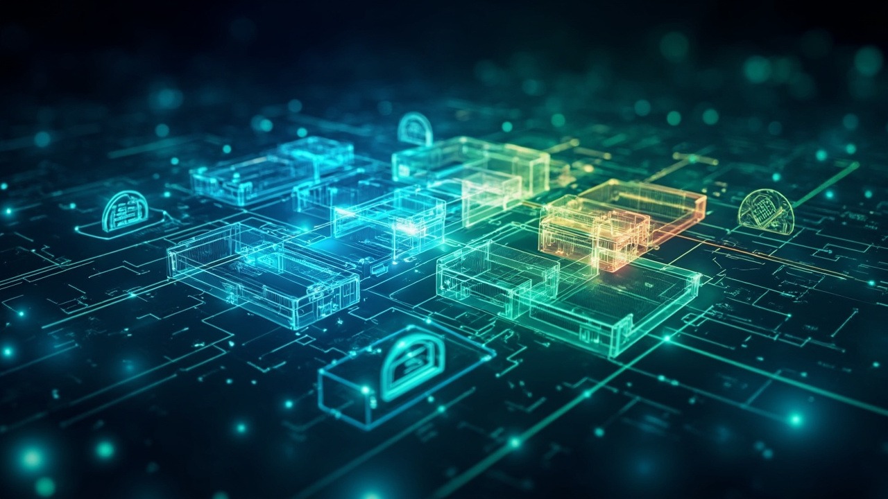แผนภาพการแบ่งเครือข่ายย่อย VLAN เพื่อความปลอดภัย