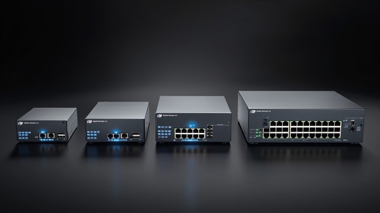 การเปรียบเทียบรุ่นสวิตช์อุตสาหกรรม Teltonika TSW Series รุ่นต่างๆ