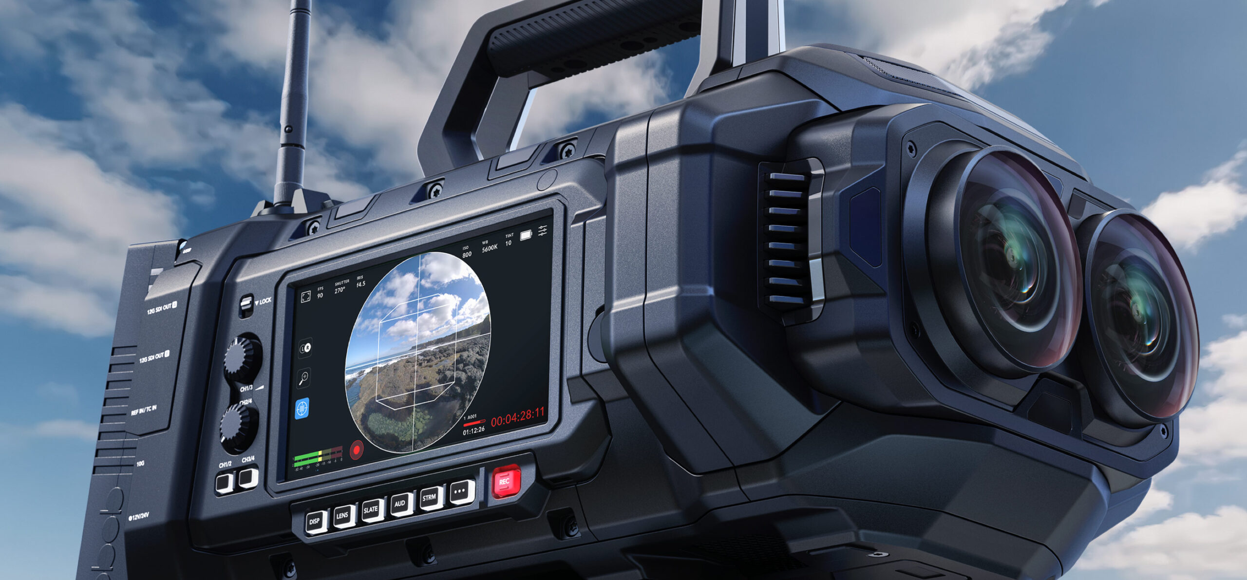 Blackmagic URSA Cine Immersive — กล้องฟิล์มดิจิทัล 3D Immersive ระดับโปร