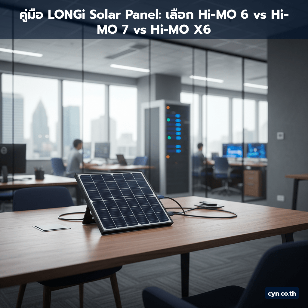 คู่มือ LONGi Solar Panel: เลือก Hi-MO 6 vs Hi-MO 7 vs Hi-MO X6 - cover