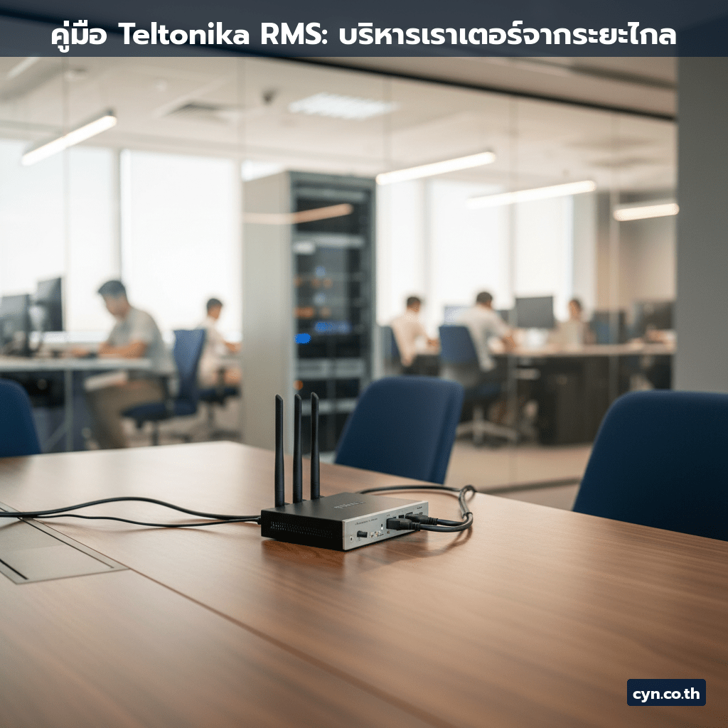 คู่มือ Teltonika RMS: บริหารเราเตอร์จากระยะไกล - cover