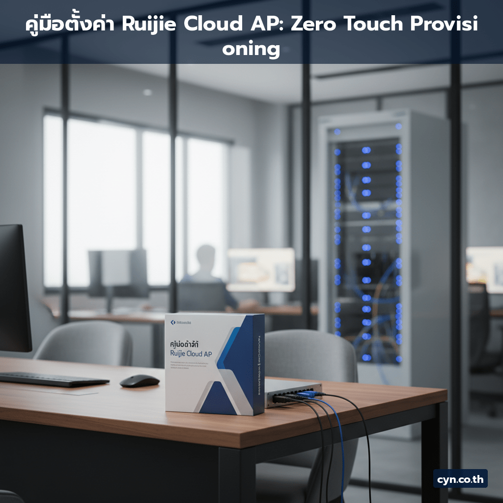 คู่มือตั้งค่า Ruijie Cloud AP: Zero Touch Provisioning - cover