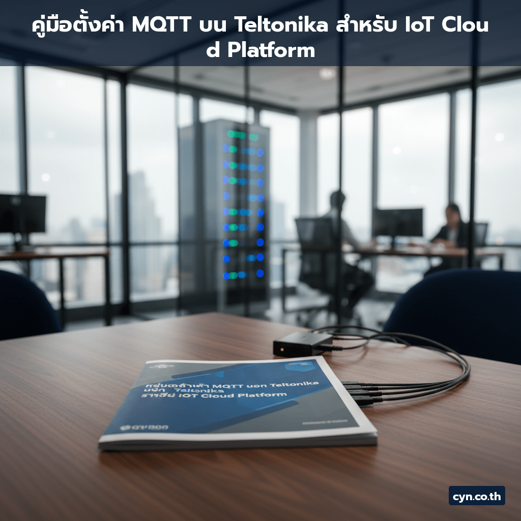 คู่มือตั้งค่า MQTT บน Teltonika สำหรับ IoT Cloud Platform - cover
