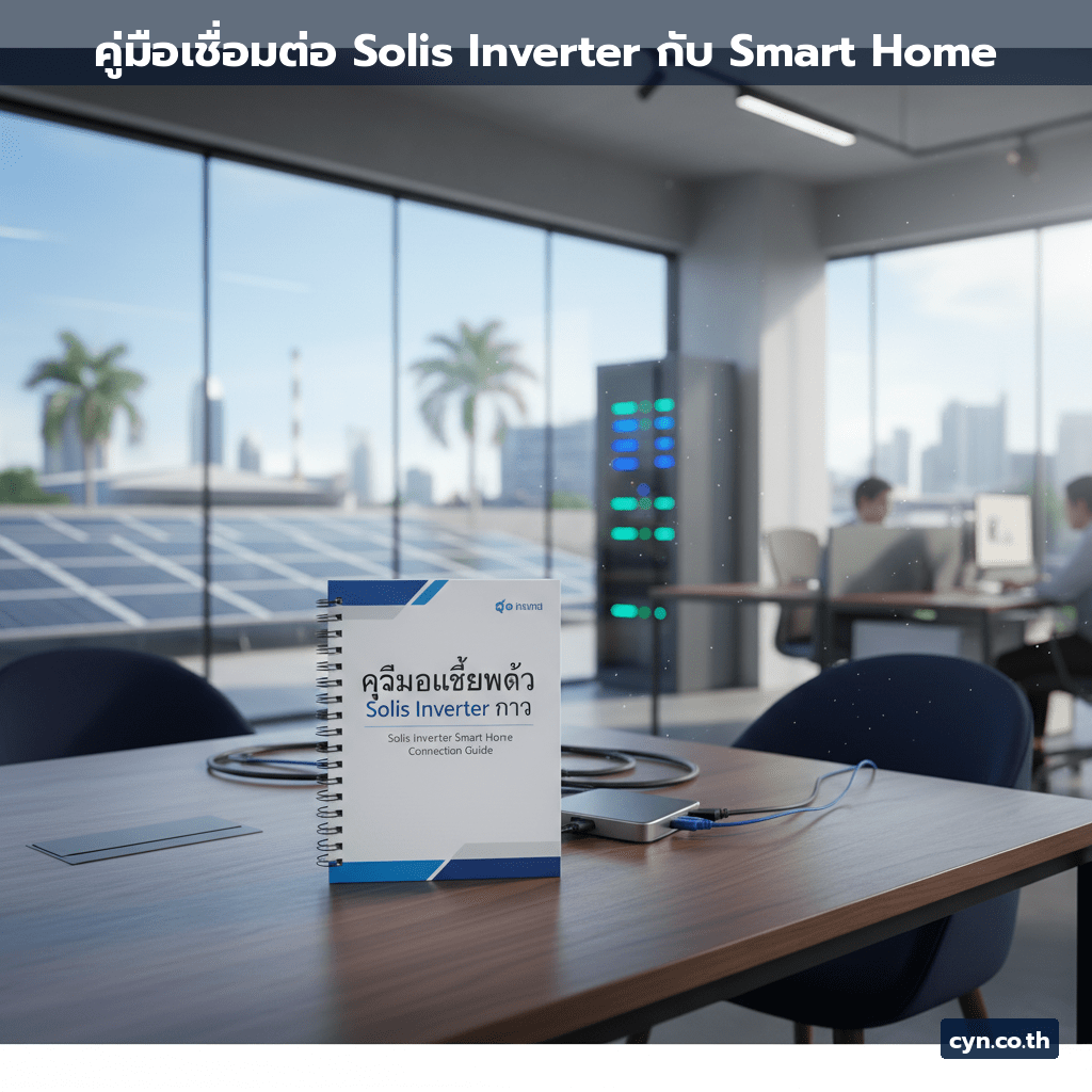 คู่มือเชื่อมต่อ Solis Inverter กับ Smart Home - cover