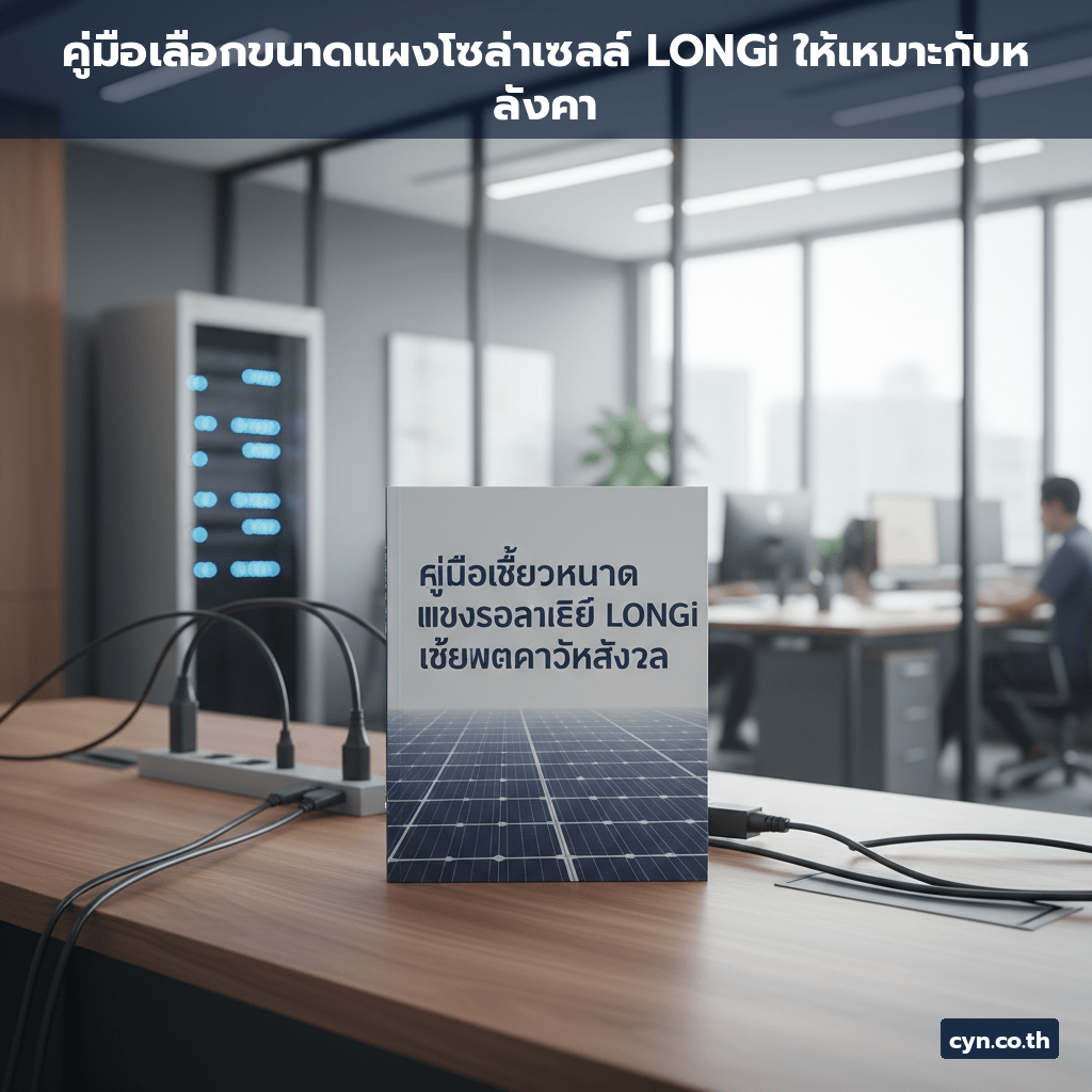 คู่มือเลือกขนาดแผงโซล่าเซลล์ LONGi ให้เหมาะกับหลังคา - cover