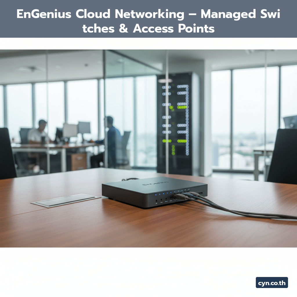 EnGenius Cloud Networking – Managed Switches & Access Points - cover