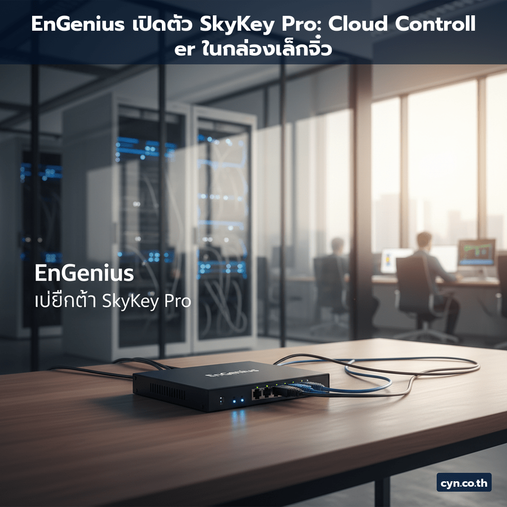 EnGenius เปิดตัว SkyKey Pro: Cloud Controller ในกล่องเล็กจิ๋ว - cover