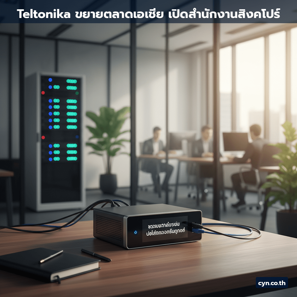 Teltonika ขยายตลาดเอเชีย เปิดสำนักงานสิงคโปร์ - cover