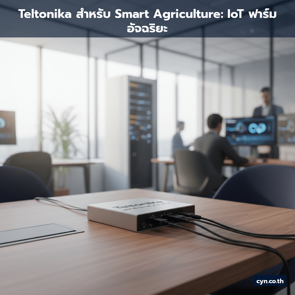 Teltonika สำหรับ Smart Agriculture: IoT ฟาร์มอัจฉริยะ - cover