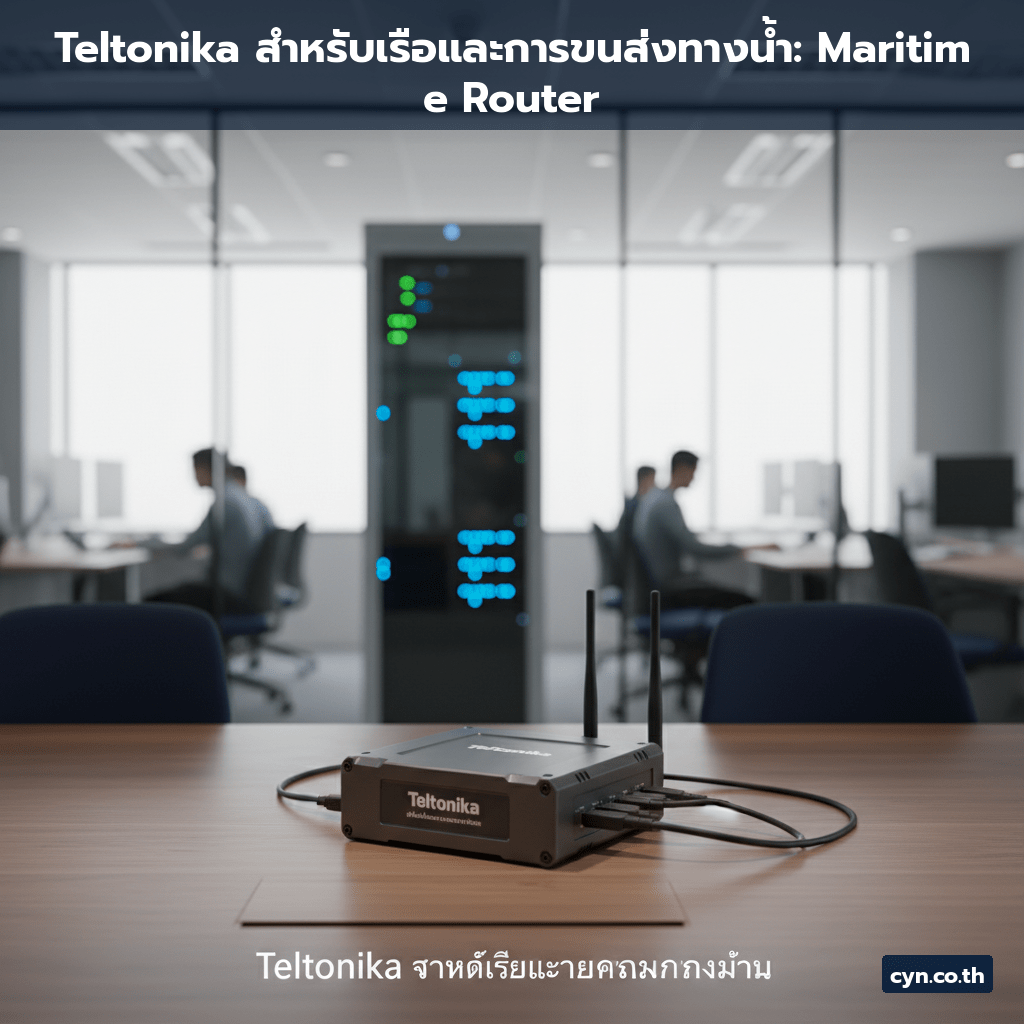 Teltonika สำหรับเรือและการขนส่งทางน้ำ: Maritime Router - cover