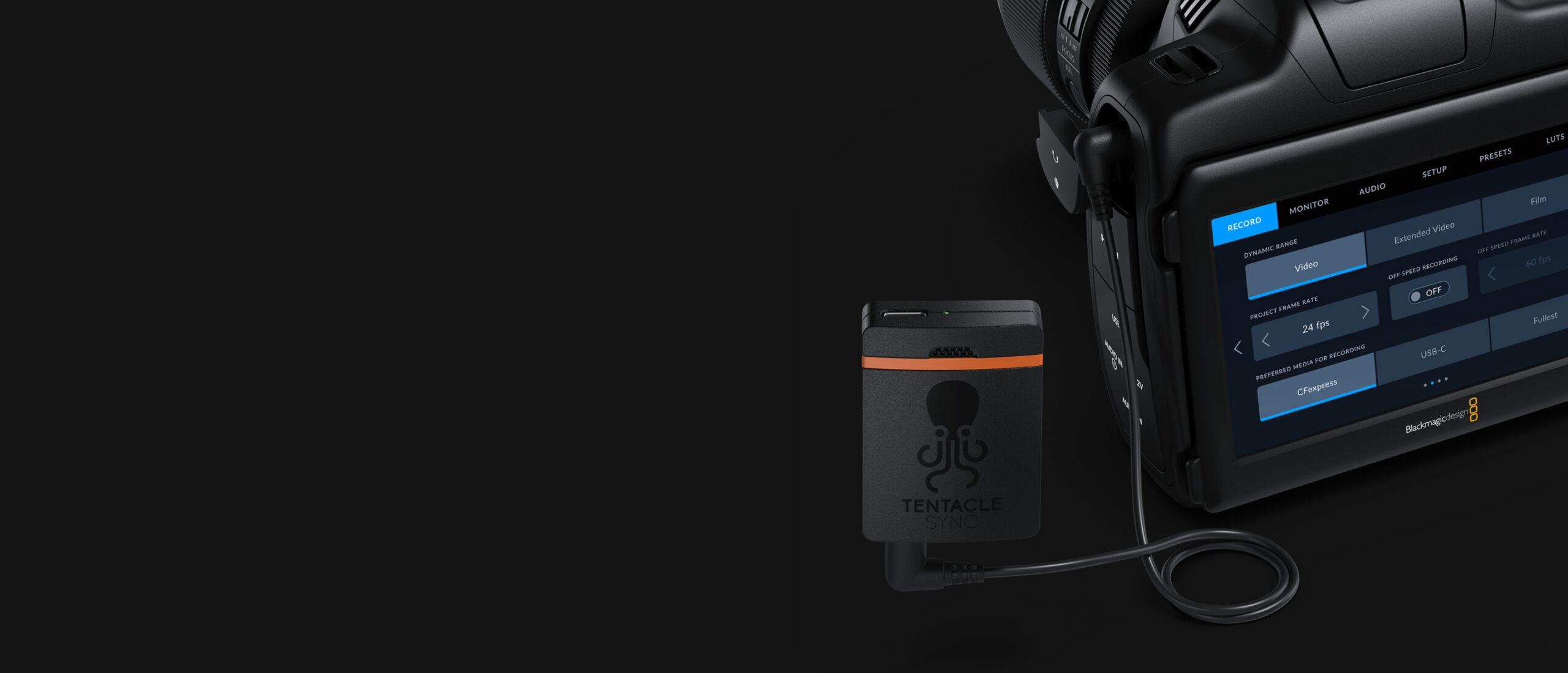 Blackmagic Cinema Camera — timecode