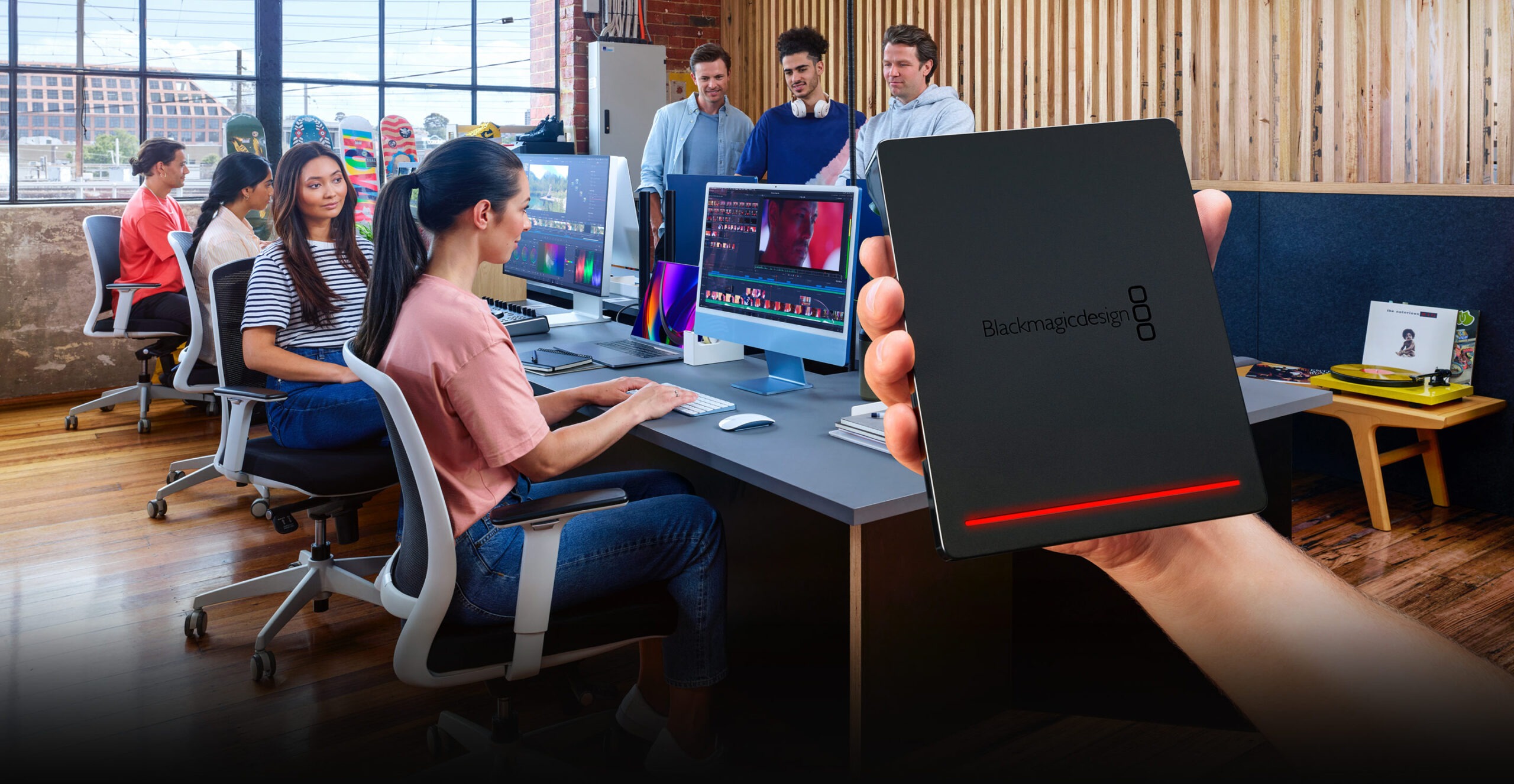 Blackmagic Cloud Pod — portable design