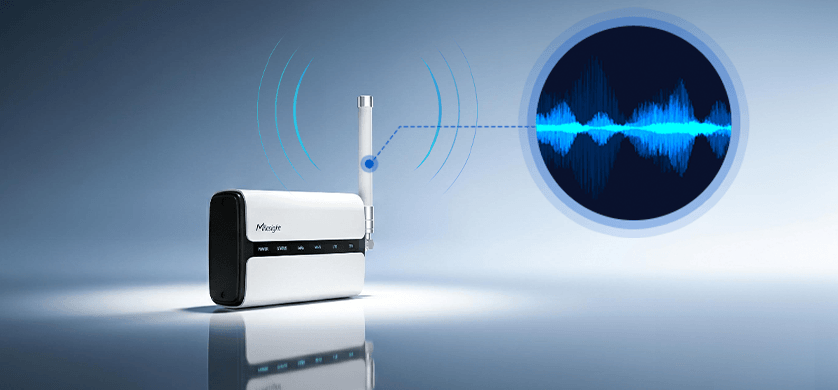 Milesight UG65 Noise Analyzer feature visualization